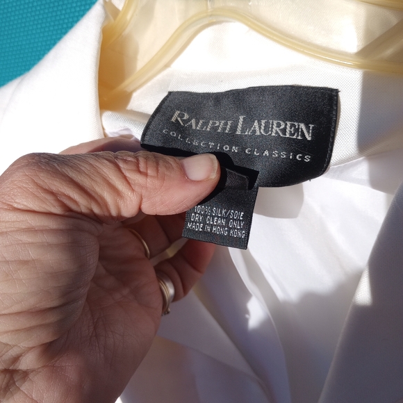 Ralph Lauren Collection Classics Black Label silk jacket 10 - Picture 3 of 8